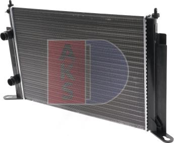 AKS Dasis 080022N - Radiators, Motora dzesēšanas sistēma autodraugiem.lv