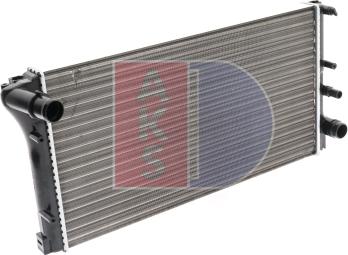 AKS Dasis 080074N - Radiators, Motora dzesēšanas sistēma autodraugiem.lv