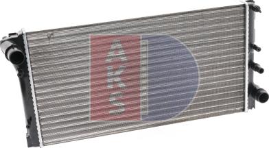 AKS Dasis 080074N - Radiators, Motora dzesēšanas sistēma autodraugiem.lv