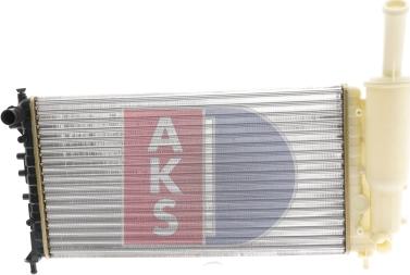 AKS Dasis 080073N - Radiators, Motora dzesēšanas sistēma autodraugiem.lv