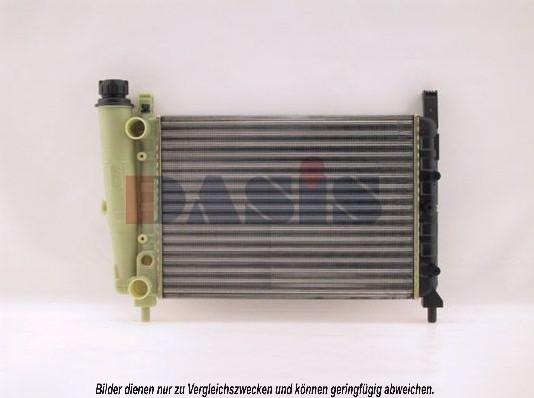 AKS Dasis 080840N - Radiators, Motora dzesēšanas sistēma autodraugiem.lv