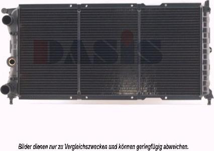 AKS Dasis 080830N - Radiators, Motora dzesēšanas sistēma autodraugiem.lv