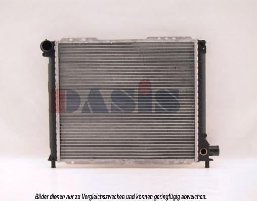 AKS Dasis 080380N - Radiators, Motora dzesēšanas sistēma autodraugiem.lv