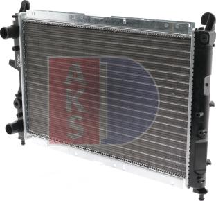 AKS Dasis 080330N - Radiators, Motora dzesēšanas sistēma autodraugiem.lv