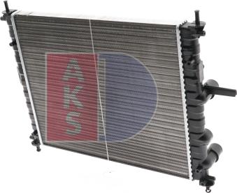 AKS Dasis 080790N - Radiators, Motora dzesēšanas sistēma autodraugiem.lv