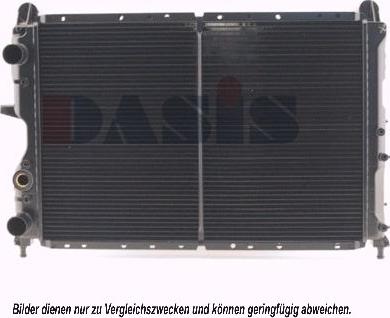 AKS Dasis 080700N - Radiators, Motora dzesēšanas sistēma autodraugiem.lv