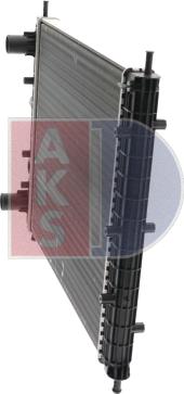 AKS Dasis 081050N - Radiators, Motora dzesēšanas sistēma autodraugiem.lv