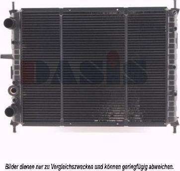 AKS Dasis 081060N - Radiators, Motora dzesēšanas sistēma autodraugiem.lv