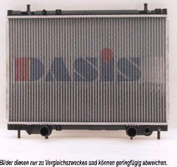 AKS Dasis 081170N - Radiators, Motora dzesēšanas sistēma autodraugiem.lv