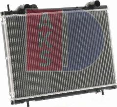 AKS Dasis 081360N - Radiators, Motora dzesēšanas sistēma autodraugiem.lv