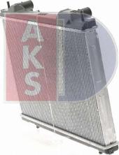 AKS Dasis 081360N - Radiators, Motora dzesēšanas sistēma autodraugiem.lv