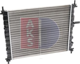 AKS Dasis 081330N - Radiators, Motora dzesēšanas sistēma autodraugiem.lv