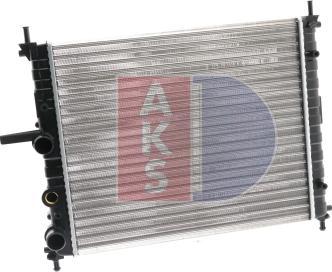 AKS Dasis 081330N - Radiators, Motora dzesēšanas sistēma autodraugiem.lv