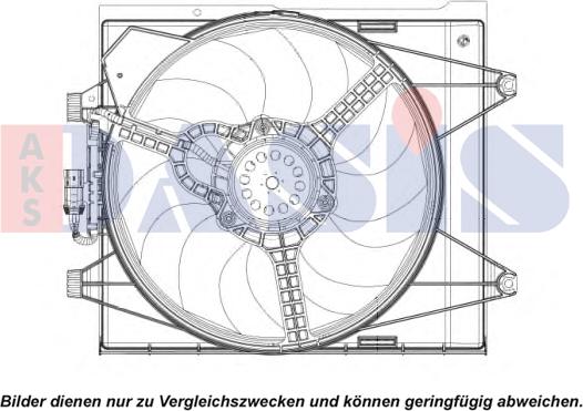 AKS Dasis 088410N - Ventilators, Motora dzesēšanas sistēma autodraugiem.lv