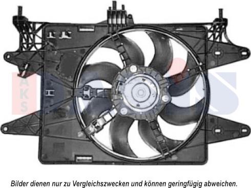 AKS Dasis 088059N - Ventilators, Motora dzesēšanas sistēma autodraugiem.lv