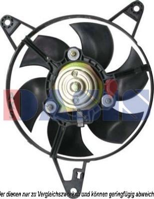 AKS Dasis 088054N - Ventilators, Motora dzesēšanas sistēma autodraugiem.lv