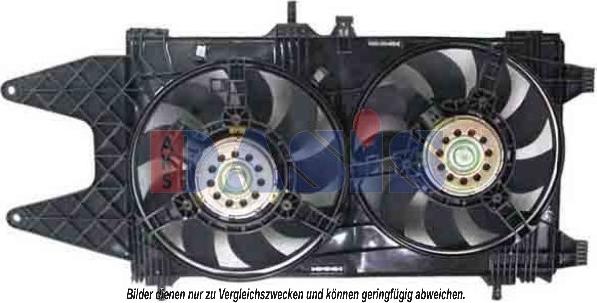 AKS Dasis 088057N - Ventilators, Motora dzesēšanas sistēma autodraugiem.lv