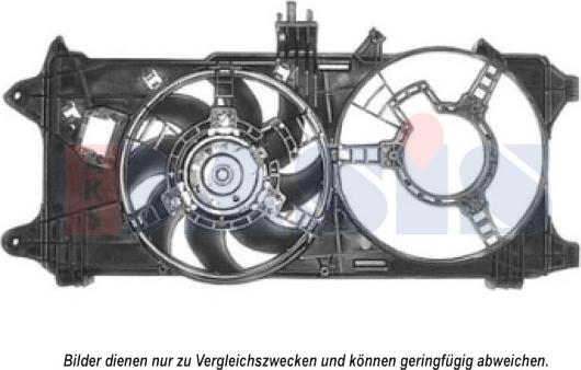 AKS Dasis 088065N - Ventilators, Motora dzesēšanas sistēma autodraugiem.lv