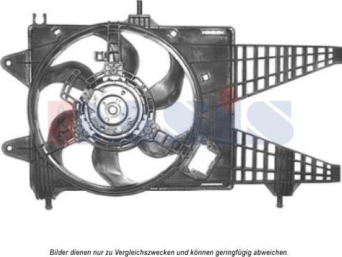 AKS Dasis 088081N - Ventilators, Motora dzesēšanas sistēma autodraugiem.lv