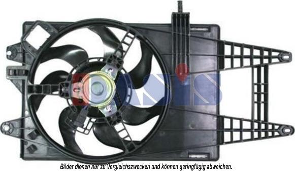 AKS Dasis 088083N - Ventilators, Motora dzesēšanas sistēma autodraugiem.lv