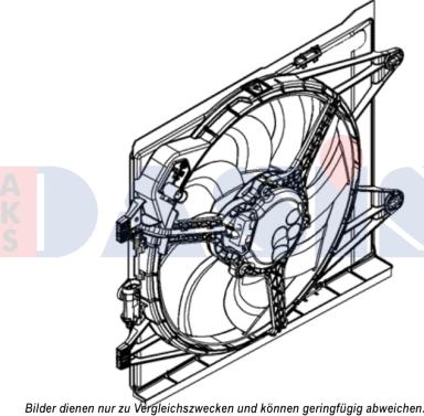 AKS Dasis 088146N - Ventilators, Motora dzesēšanas sistēma autodraugiem.lv