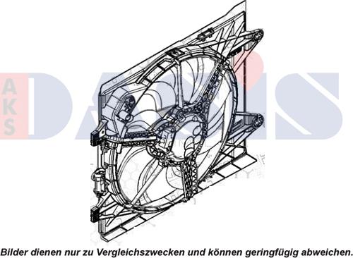 AKS Dasis 088158N - Ventilators, Motora dzesēšanas sistēma autodraugiem.lv