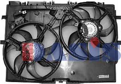 AKS Dasis 088162N - Ventilators, Motora dzesēšanas sistēma autodraugiem.lv
