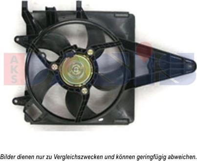 AKS Dasis 088109N - Ventilators, Motora dzesēšanas sistēma autodraugiem.lv