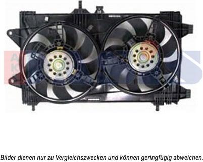 AKS Dasis 088107N - Ventilators, Motora dzesēšanas sistēma autodraugiem.lv