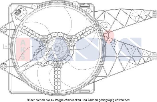 AKS Dasis 088139N - Ventilators, Motora dzesēšanas sistēma autodraugiem.lv