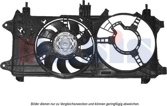 AKS Dasis 088137N - Ventilators, Motora dzesēšanas sistēma autodraugiem.lv