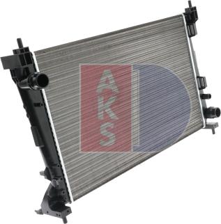 AKS Dasis 082038N - Radiators, Motora dzesēšanas sistēma autodraugiem.lv