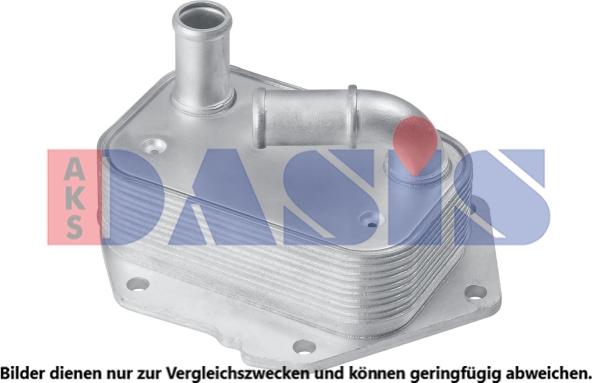 AKS Dasis 026012N - Eļļas radiators, Motoreļļa autodraugiem.lv