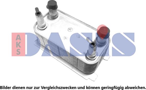 AKS Dasis 026023N - Eļļas radiators, Automātiskā pārnesumkārba autodraugiem.lv