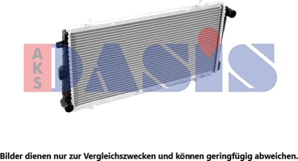 AKS Dasis 020047N - Radiators, Motora dzesēšanas sistēma autodraugiem.lv