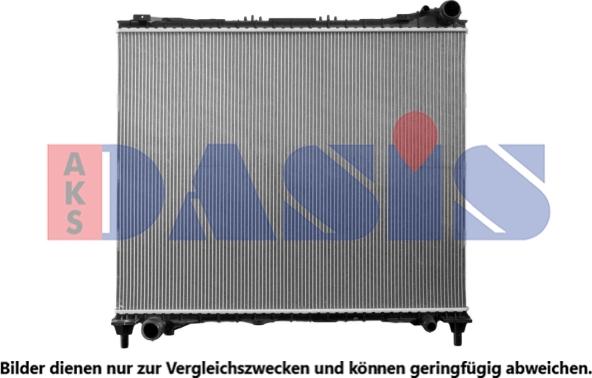 AKS Dasis 020069N - Radiators, Motora dzesēšanas sistēma autodraugiem.lv