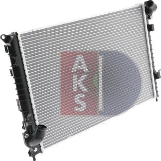 AKS Dasis 020014N - Radiators, Motora dzesēšanas sistēma autodraugiem.lv