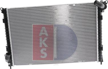 AKS Dasis 020014N - Radiators, Motora dzesēšanas sistēma autodraugiem.lv