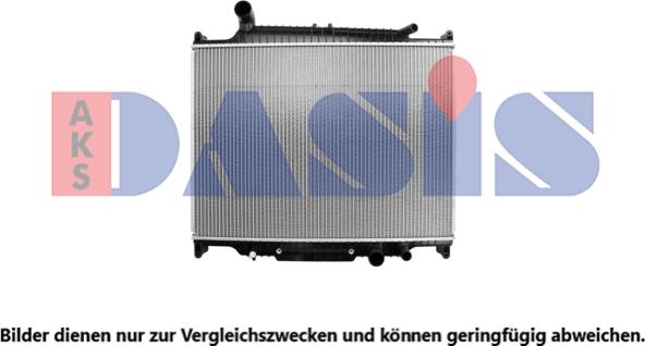 AKS Dasis 020023N - Radiators, Motora dzesēšanas sistēma autodraugiem.lv