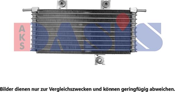 AKS Dasis 076013N - Eļļas radiators, Automātiskā pārnesumkārba autodraugiem.lv