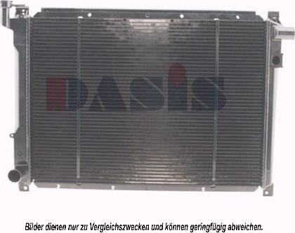 AKS Dasis 070920N - Radiators, Motora dzesēšanas sistēma autodraugiem.lv
