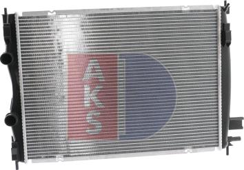 AKS Dasis 070001N - Radiators, Motora dzesēšanas sistēma autodraugiem.lv