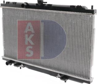 AKS Dasis 070083N - Radiators, Motora dzesēšanas sistēma autodraugiem.lv