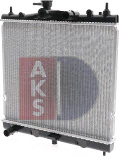 AKS Dasis 070078N - Radiators, Motora dzesēšanas sistēma autodraugiem.lv