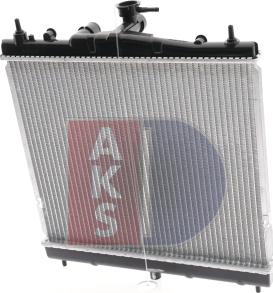 AKS Dasis 070078N - Radiators, Motora dzesēšanas sistēma autodraugiem.lv