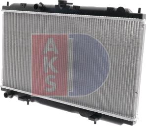 AKS Dasis 070077N - Radiators, Motora dzesēšanas sistēma autodraugiem.lv