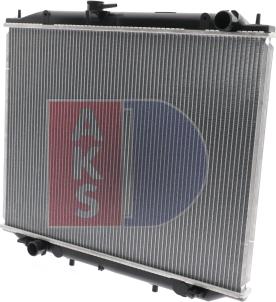 AKS Dasis 070142N - Radiators, Motora dzesēšanas sistēma autodraugiem.lv