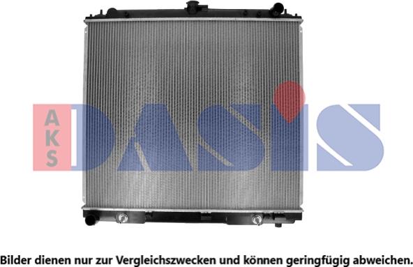 AKS Dasis 070178N - Radiators, Motora dzesēšanas sistēma autodraugiem.lv