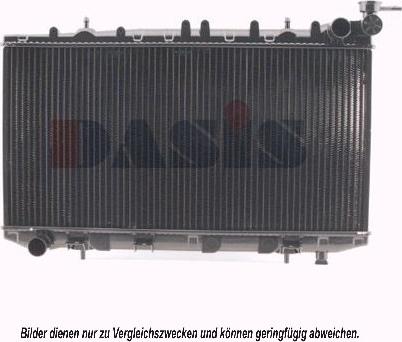 AKS Dasis 070340N - Radiators, Motora dzesēšanas sistēma autodraugiem.lv