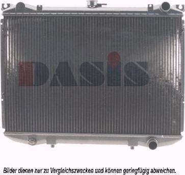 AKS Dasis 071570N - Radiators, Motora dzesēšanas sistēma autodraugiem.lv